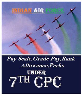 Indian Air force Pay scale| Salary| Air force Grade Pay| Air force Rank ...