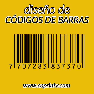 Dise O De Codigos De Barras Capria Fotografia Y Publicidad