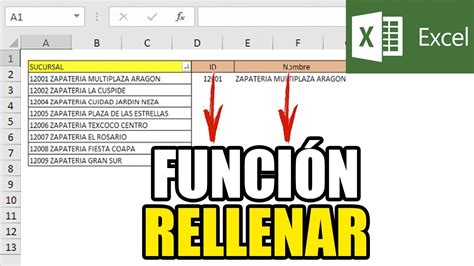 Funci N Rellenar Con Excel Autocompletar Celdas En Excel Curso