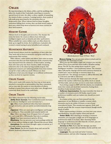 Playable Dnd Homebrew Races Kanariyareon