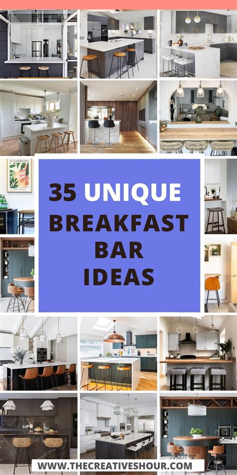 25 Unique Breakfast Bar Ideas For Small Kitchens