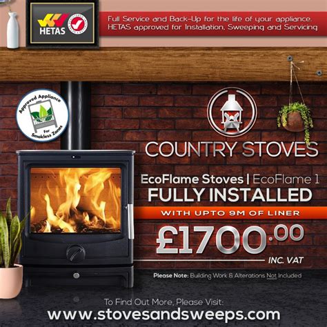 Country Stoves Boston For The Best Price Stove And Installation Package Deals In Lincolonshire