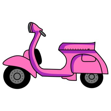 Pink Vespa Png Vector Psd And Clipart With Transparent Background