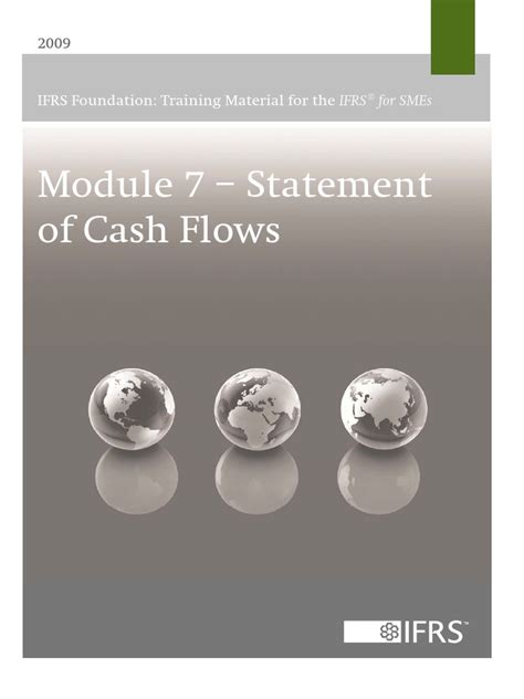 Module 7 Statement Of Cash Flows Ifrs Foundation Training Material For The Ifrs® For Smes