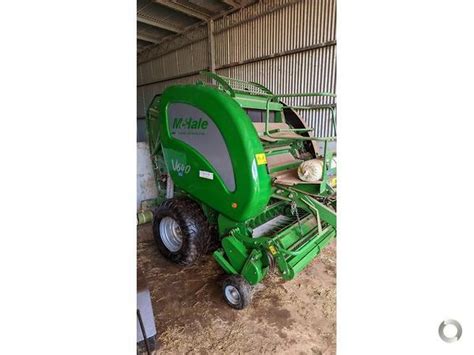 Mchale V640 Round Baler Hay Silage Equip Mchale Vic Power Farming