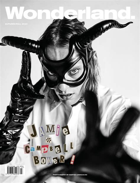 Jamie Campbell Bower Wonderland Magazine August 2022 • Celebmafia