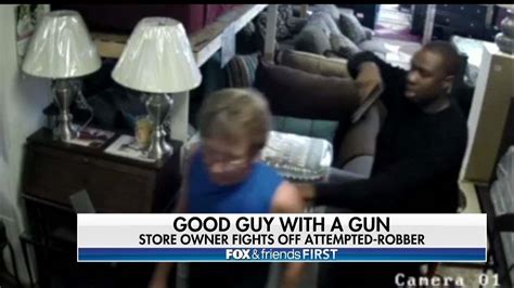 Gun Toting Furniture Store Owner Turns The Tables On Would Be Armed Robber Fox News Video