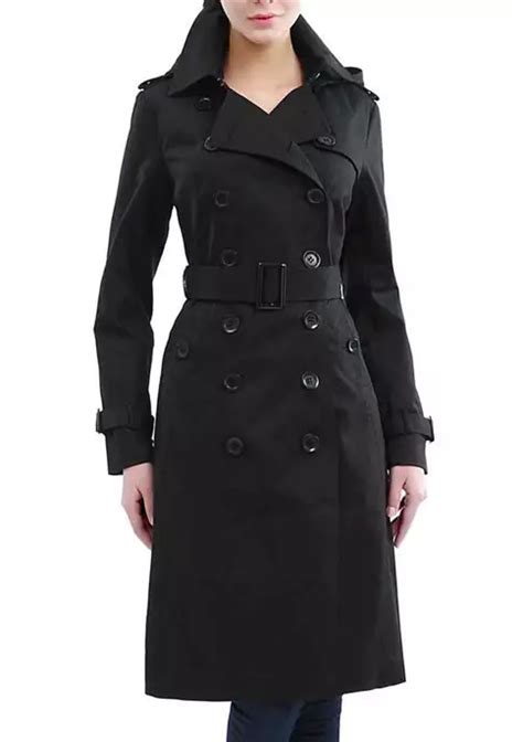 Kimi And Kai Womens Waterproof Double Breasted Long Trench Coat Belk