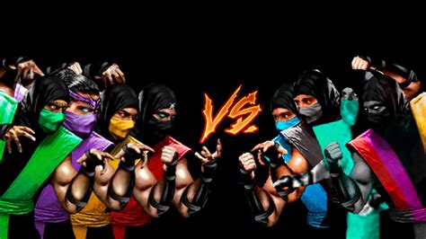 Mortal Kombat Coliseum Mortal Kombat NINJAS MK1 Smash MKP 2020 TAG 4