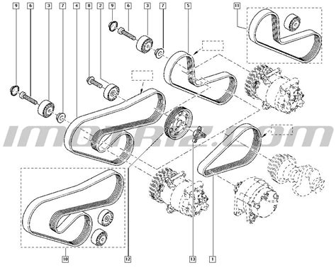 Correa Compresor Twingo 2002 Mazda 3 1 600 Milenio Tipo I Vitara