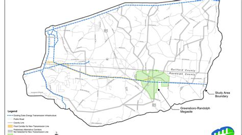 Duke Energy Plans To Acquire 55 Acres Of Easements In Path Of Greensboro Randolph Megasite