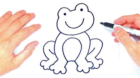 Como Dibujar Una Rana Arte De Rana Dibujo Paso A Paso Como Hacer My