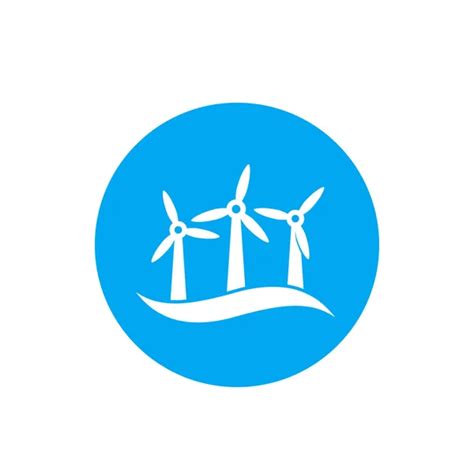 Offshore Wind Farm Vector Art Stock Images Depositphotos