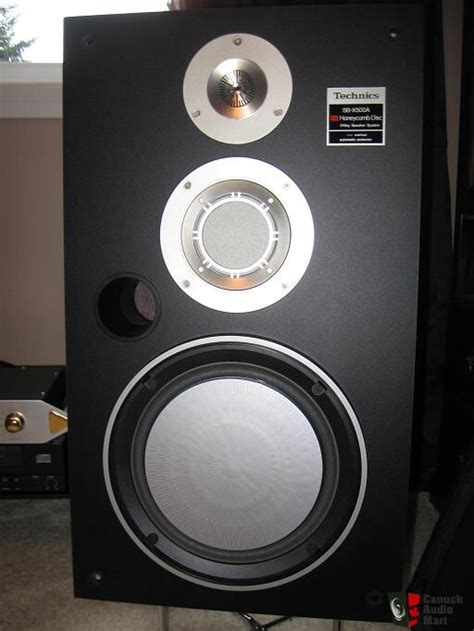 Technics Sb X A Honeycomb Disc Speakers For Sale Canuck Audio Mart