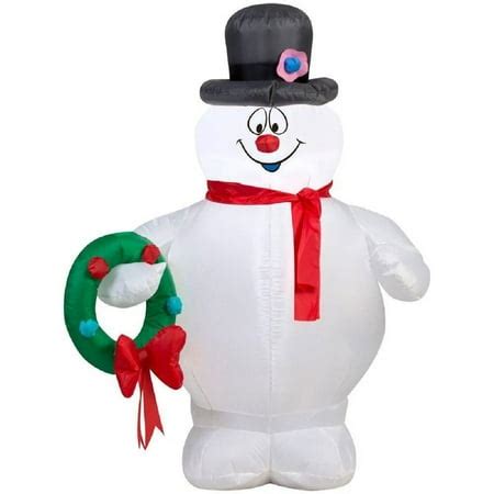 Frosty The Snowman Inflatable - Airblown Inflatables Christmas Frosty ...