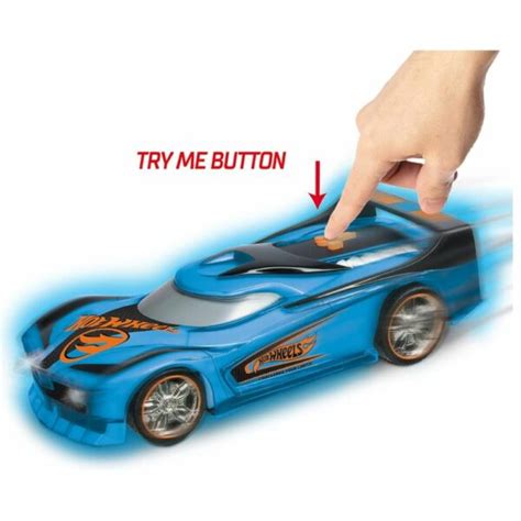 Mondo Hot Wheels Spark Racer Spin King Blue Pierre Stationery