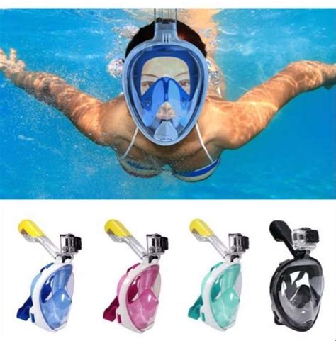 Promo Kacamata Selam Air Snorkeling Alat Nafas Full Face Scuba Diving