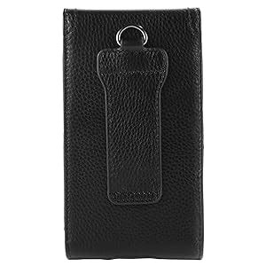 Viiger Genuine Leather Phone Case Belt Clip Holster Belt Pouch Holder