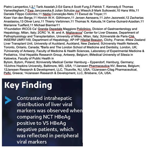 Intrahepatic Characterization Of Virological And Immunological Markers