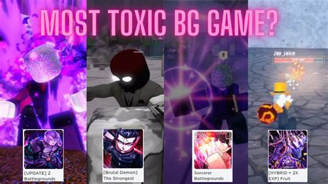 Which Roblox Battlegrounds Game Is The Most TOXIC YouTube