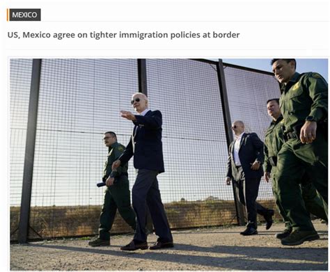 Us Mexico Agree On Tighter Immigration Policies At Border By Bb News