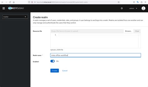 Imixs Office Workflow Documentation Keycloak