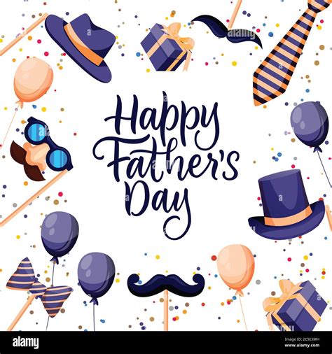 Plantilla De Tarjeta De Feliz Dia Del Padre