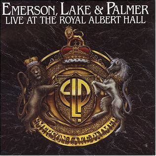 Live At The Royal Albert Hall Emerson Lake And Palmer Album Wikipedia