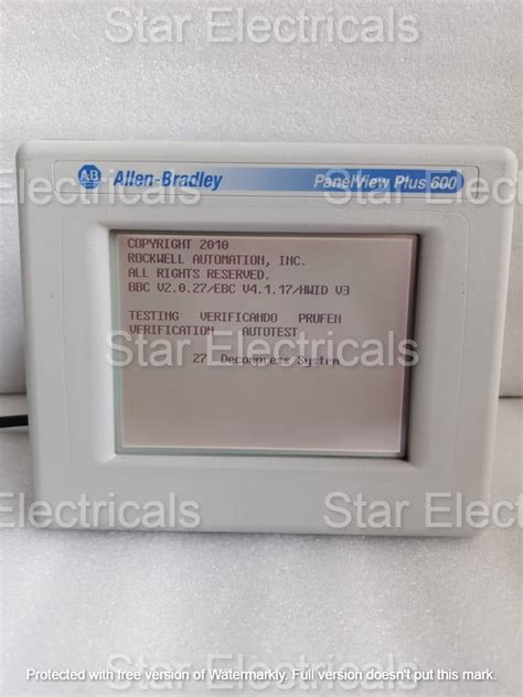 Pc T M D Allen Bradley Panel View Plus Compact Pc T M D