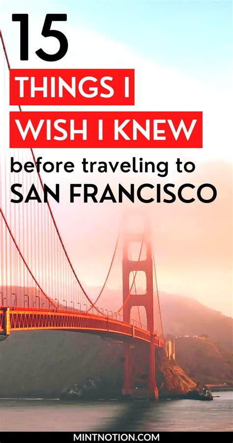 15 San Francisco Travel Tips To Know Before Visiting Artofit