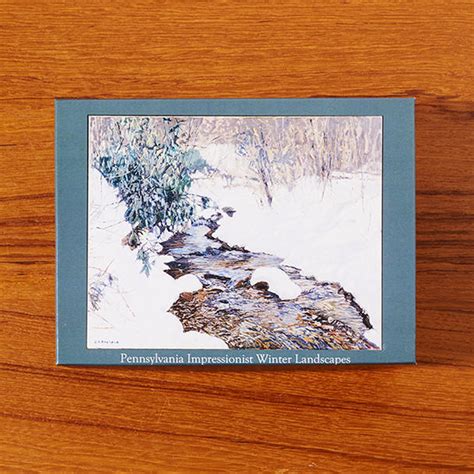 Pennsylvania Impressionist Winter Landscapes Boxed Notecard Set ...