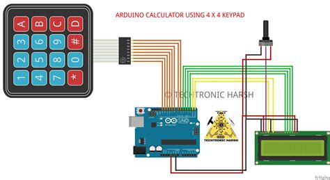 Arduino Calculator Using X Keypad Trybotics