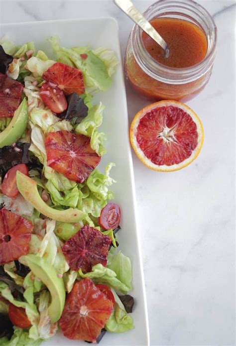 Blood Orange Vinaigrette A Beautiful Mess