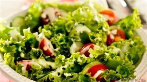 Receita De Salada Molho De Iogurte Comida E Receitas