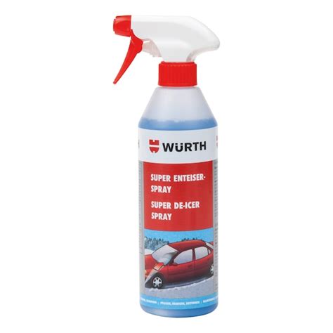 Spray super dégivrant pour pare brise et vitres WURTH