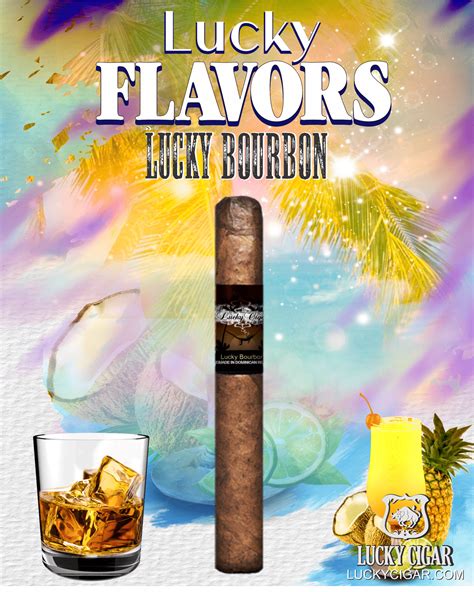 Bourbon Lucky Flavors Collection By The House Of Lucky Cigar