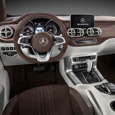 Mercedes Benz Classe X Concept 2016 Esse é O Interior Da Nova Picape Da Mercedes Benz Fruto Da