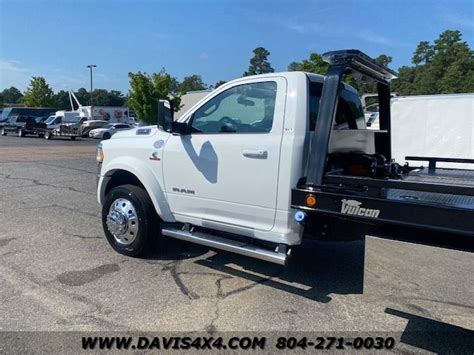 2019 Dodge Ram 5500 Tow Truck Flatbed Rollback Wrecker Diesel 4x4