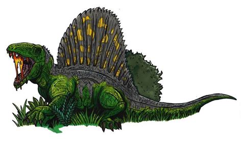 Jurassic Park Dimetrodon Updated 2016 By Hellraptor On Deviantart