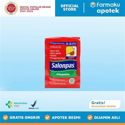 Jual Salonpas Hot Koyo Sachet Lembar Shopee Indonesia