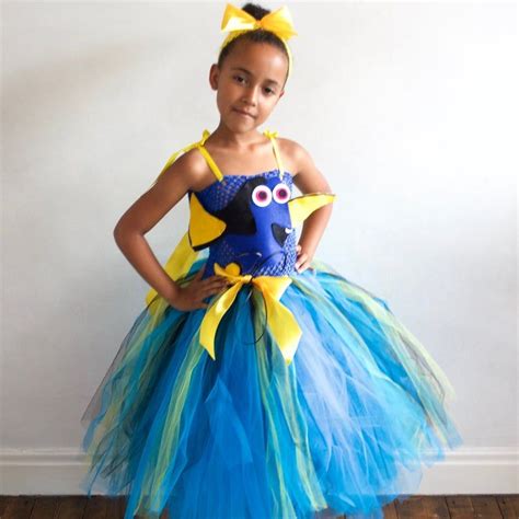 Día Mundial Del Libro Encontrar Dory Inspirado Vestido De Etsy