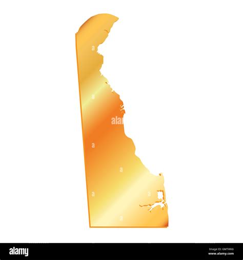 Mappa Dell Oro Del Delaware Immagini E Fotografie Stock Ad Alta