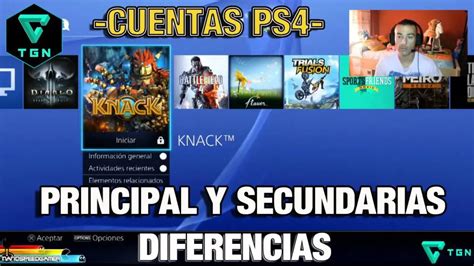 Cu L Es La Diferencia Entre Cuenta Principal Y Secundaria Ps Haras