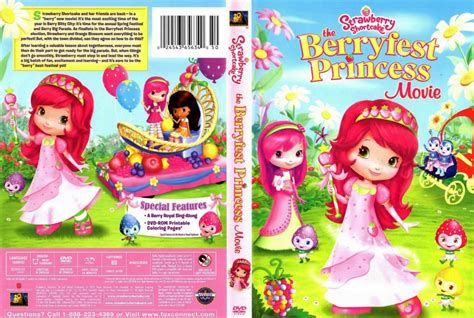 Strawberry Shortcake The Berryfest Princess Movie - Movie DVD Scanned Covers - Strawberry ...