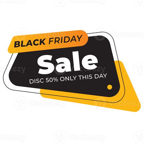 Black Friday Promo Advertising Color 2D Illustration 27124717 PNG