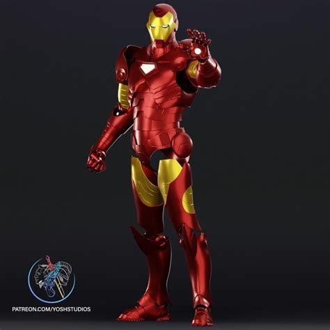 Iron Man Model Armor D Print File Costume Etsy