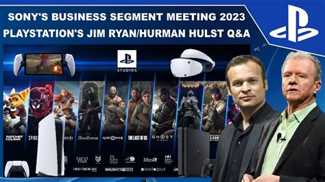 Playstation S Ceo Jim Ryan Full Q A Sony Business Meeting Youtube