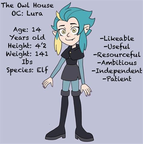 The Owl House Oc Template