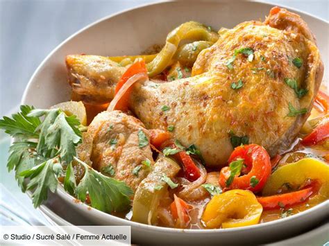 La Vraie Recette Du Poulet Basquaise D Couvrez Les Recettes De