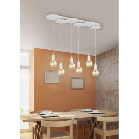 Trio Suspension Filaire Discus Xe W V Blanche Lumimania